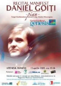 Concert Daniel Goiti la Ateneul Roman