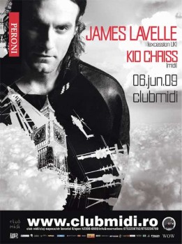 James Lavelle in Club Midi din Cluj-Napoca