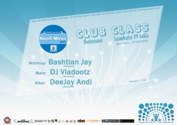 Dj Vladootz in Club Class Botosani