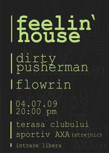 Feelin’ House la Terasa Clubului Sportiv AXA