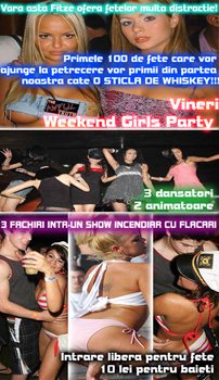 Weekend Girls Party in Fitze Club Fundulea