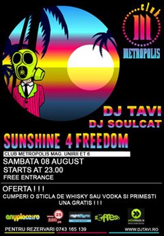 Tavi & Soulcat in Club Metropolis din Bucuresti