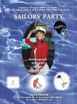 Sailors Party in Club Island din Bucuresti