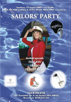 Sailors Party in Club Island din Bucuresti