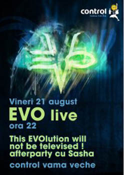 Concert Evo in Club Control din Vama Veche