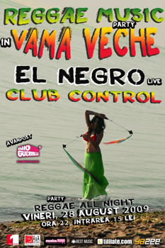 Concert El Negro in Club Control din Vama Veche