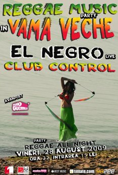 Concert El Negro in Club Control din Vama Veche