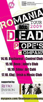 Concerte Dead Pope’s Company in Romania