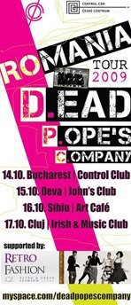 Concerte Dead Pope’s Company in Romania