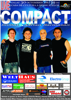 Concert Compact la Casa de Cultura a Sindicatelor din Zalau