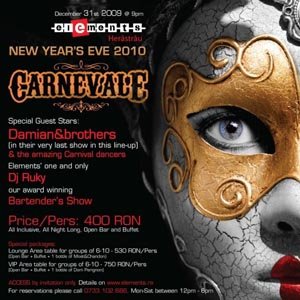 New Year’s Eve in Club Elements din Bucuresti