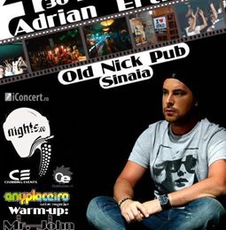Adrian Eftimie in Old Nick Pub din Sinaia