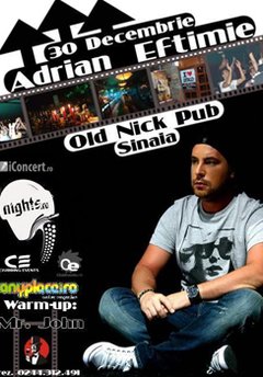 Adrian Eftimie in Old Nick Pub din Sinaia
