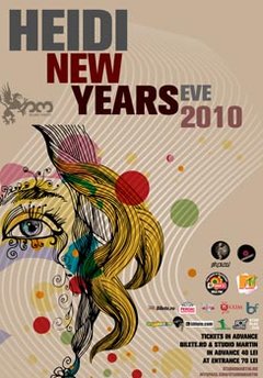 New Year Eve 2010 in Studio Martin din Bucuresti