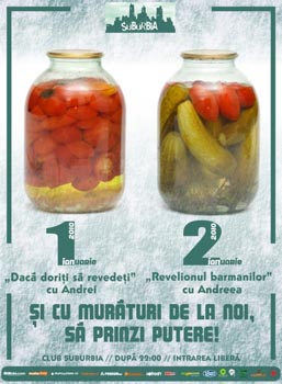 Revelionul barmanilor in Club Suburbia din Bucuresti