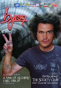 Concert byron in The Society Club din Piatra Neamt