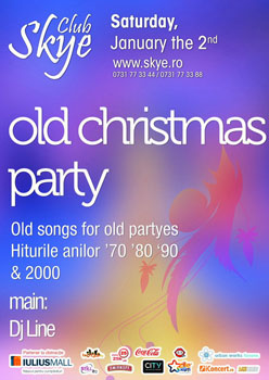 Old Christmas Party in Club Skye din Iasi