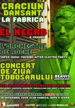 Concert El Negro in Club Fabrica din Bucuresti