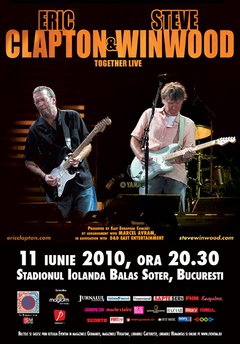Concert Eric Clapton si Steve Winwood la Bucuresti