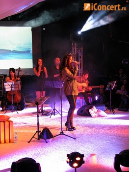 Claudia Pavel a sustinut primul sau concert unplugged (poze si video)