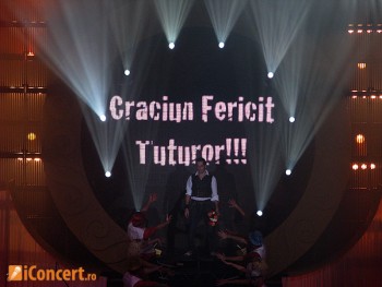 Stefan Banica jr. - de 8 ani impreuna de Craciun (poze si video)