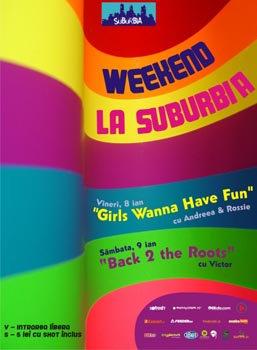 Week-end in Club Suburbia din Bucuresti