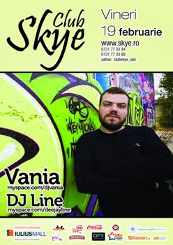 Vania in Club Skye din Iasi