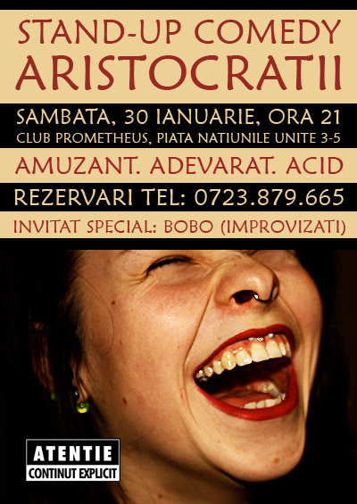 Aristrocraţii în Club Prometheus din Bucureşti