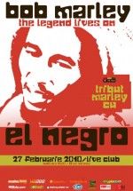 Tribute Bob Marley in Live Club din Campina