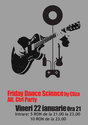 Friday Dance Science in Club Control din Bucuresti