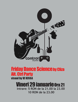 Friday Dance Science în Club Control din București