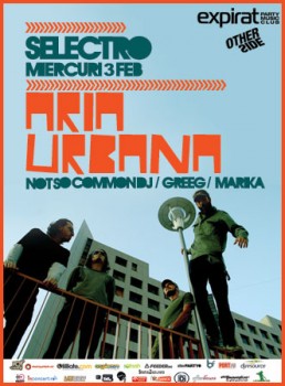 Concert Aria Urbană în Club Other Side şi Club Expirat din Bucuresti
