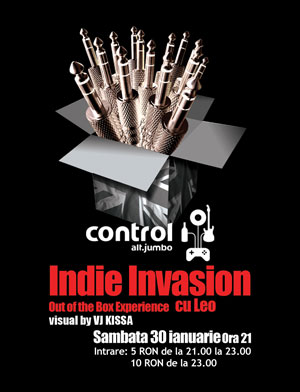 Indie Invasion în Club Control din București