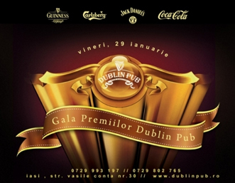 Gala Premiilor Dublin Pub din Iasi