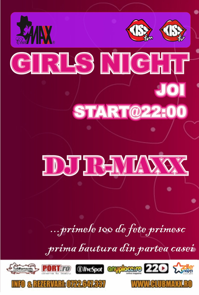 Girls Night in Club Maxx din Bucuresti