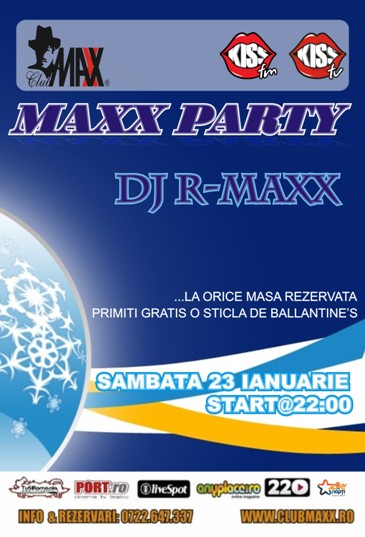 Maxx Party in Club Maxx din Bucuresti