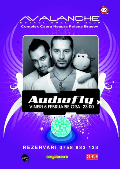 Audiofly in Club Avalanche din Brasov