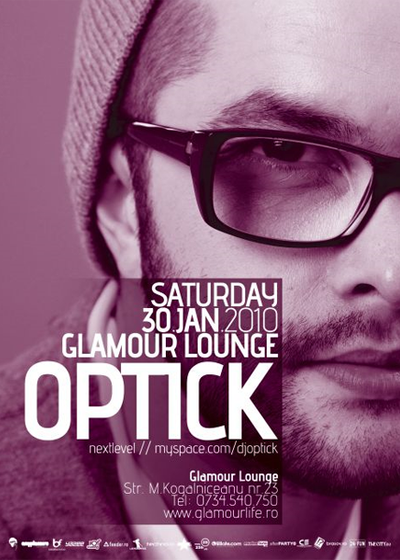 DJ Optick in Glamour Lounge din Brasov