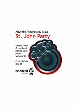 St. John Party in Club Control din Bucuresti