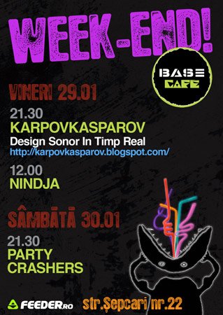 Week-end la Base Cafe din Bucureşti