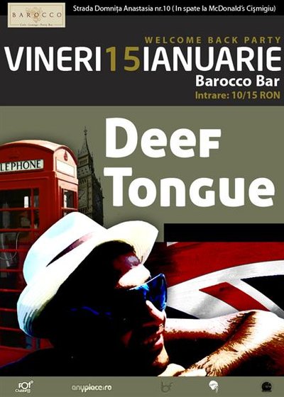 Deef Tongue in Barocco Bar din Bucuresti