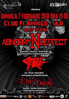 Concert AbnormyNdeffect & Open Fire in Club Flamingo din Iasi