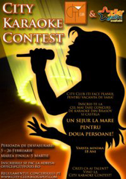 Karaoke party în City Club din Braşov