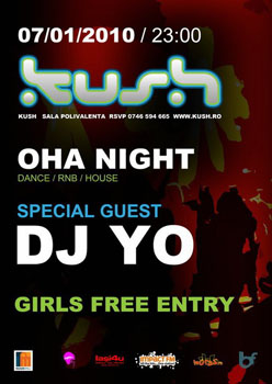 OHA Night in Club Kush din Iasi