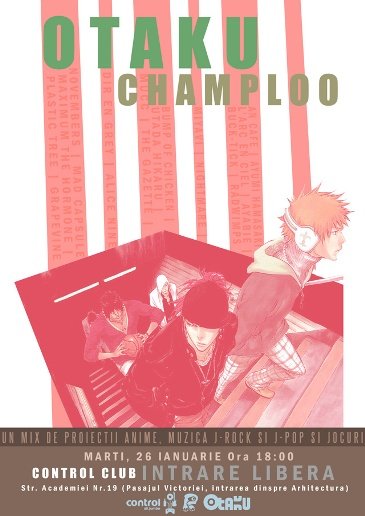 Otaku Champloo party in Club Control din Bucuresti