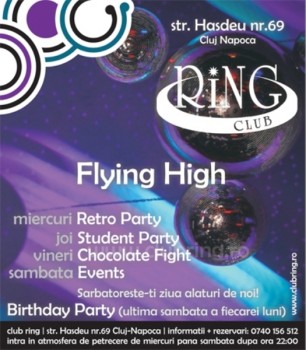 Chocolate Fight in Club Ring din Cluj-Napoca