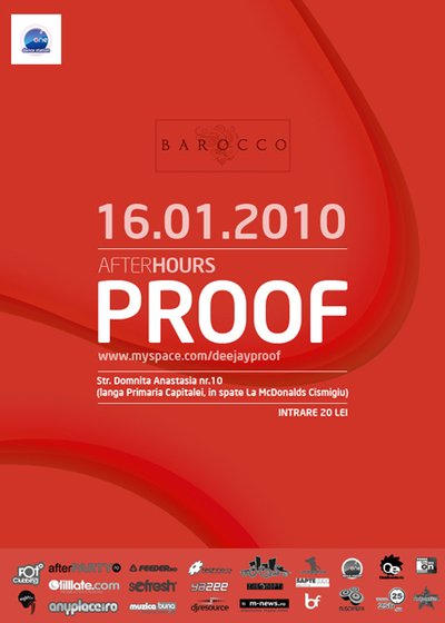Proof in Barocco Bar din Bucuresti