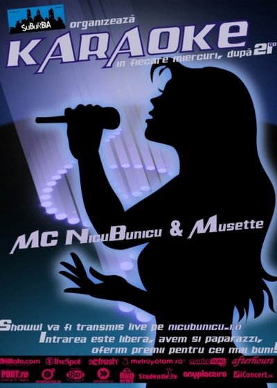 Karaoke Party în Club Suburbia din Bucureşti