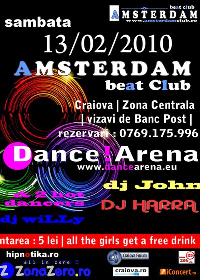 Dance Arena în Amsterdam beat Club din Craiova