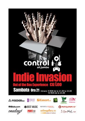 Indie Invasion în Club Control din București